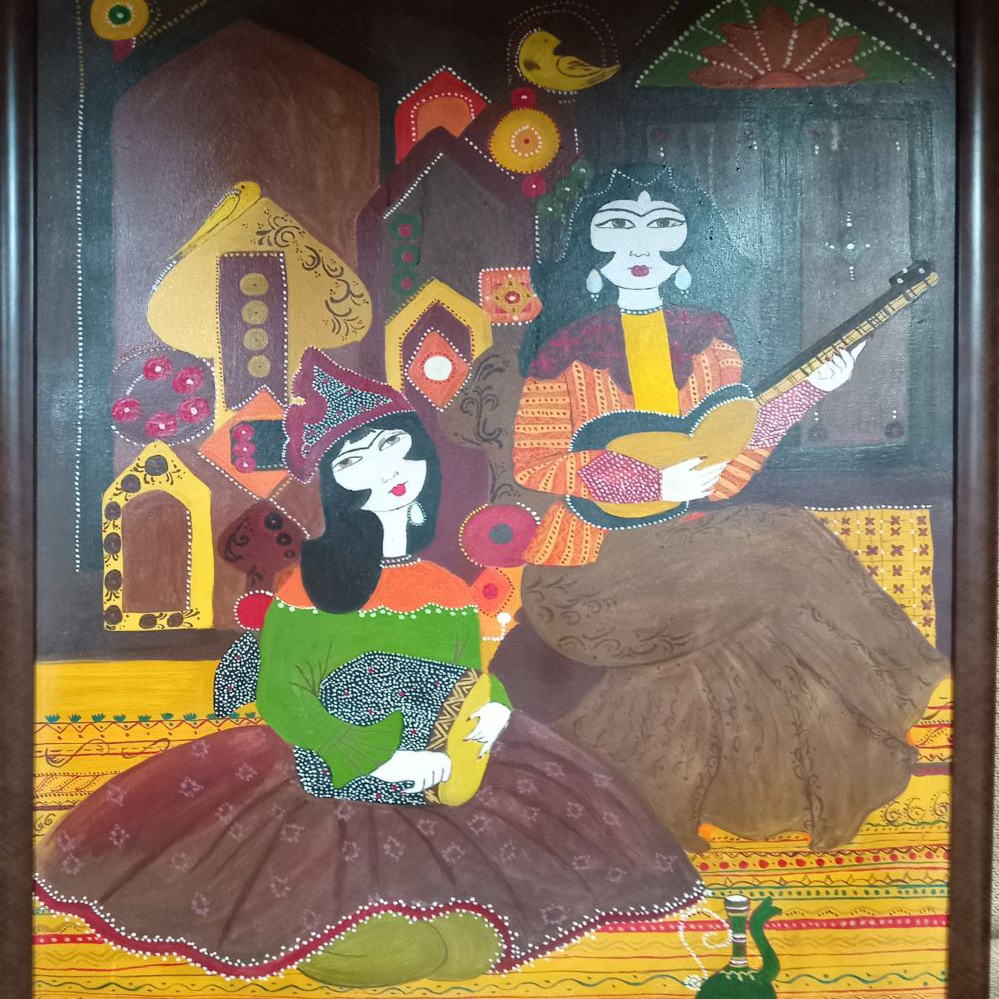 تابلو طرح خاتون